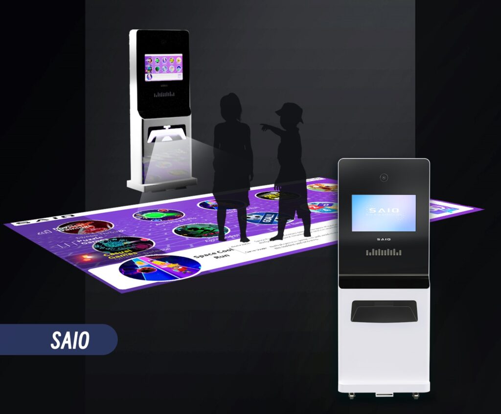 Interactive Floor Projector Game Room
