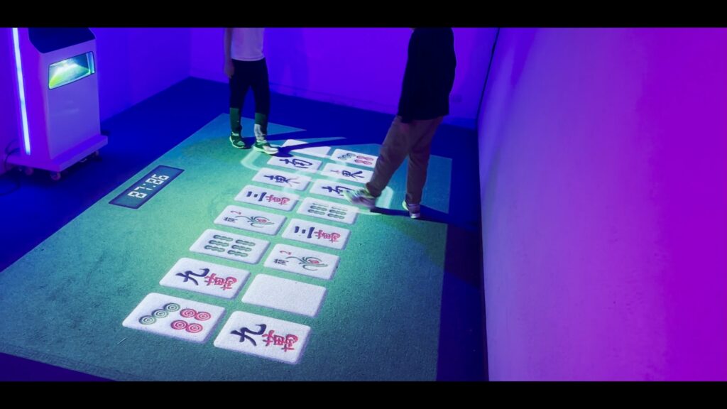 interactive floor mapping system for private venues
