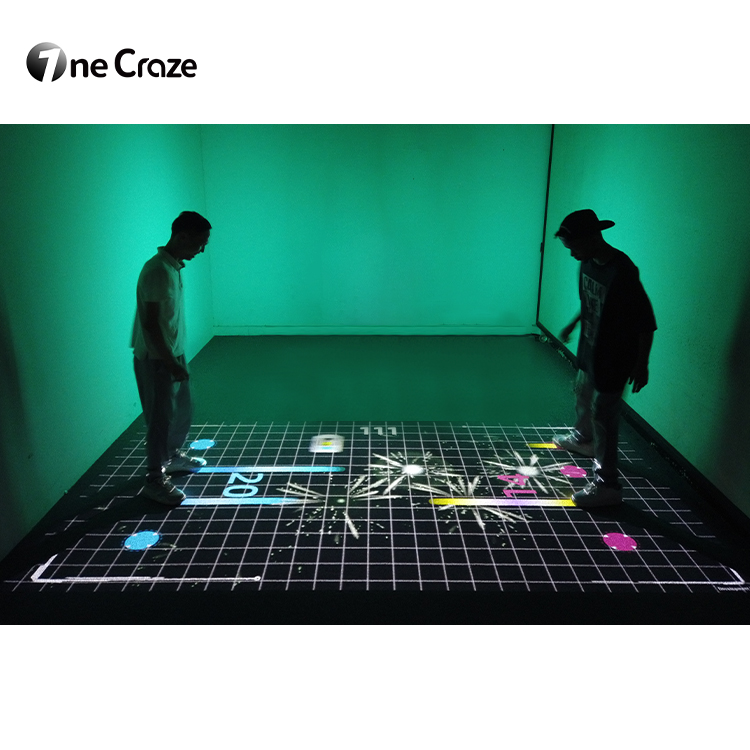 design interactive floor gaming rooms
