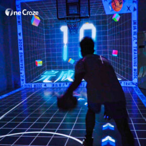 interactive basketball training