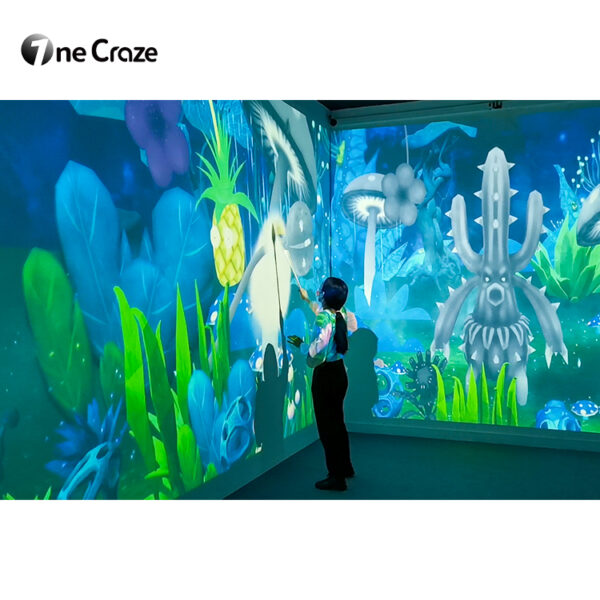 interactive wall projection games