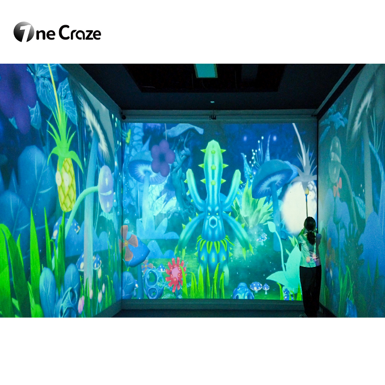 how to make interactive wall projection