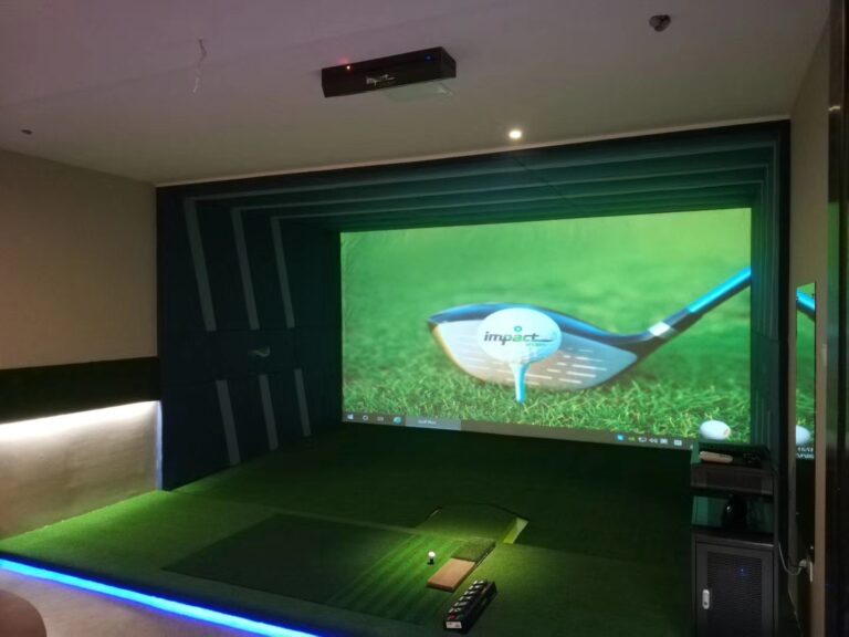 Buy black rear panel for golf simulator systems