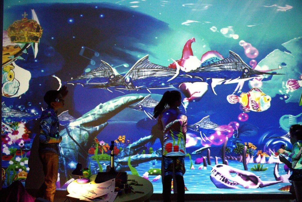 Immersive drawing projection experiences Smart Touch Screen