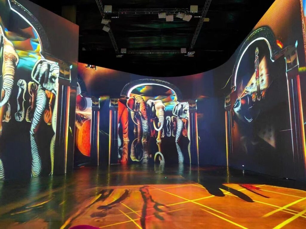 Unveiling Immersive Indoor Dynamic Projection Solutions