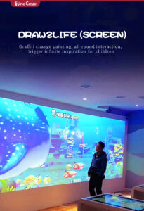 Wall Touch Magic Interactive Kinect Software - Interactive Systems