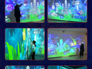 Interactive wall painting software development