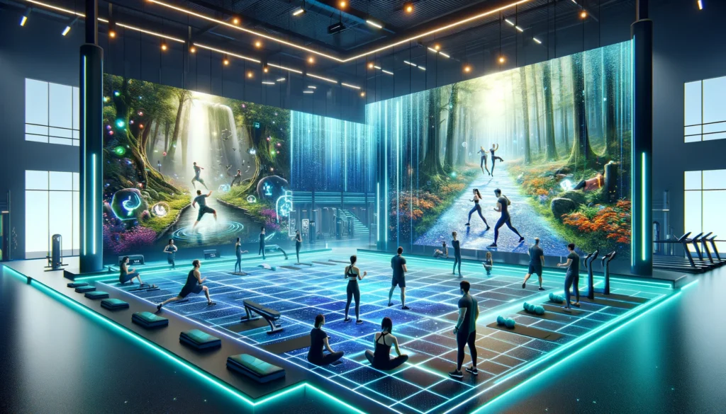 Transforming Fitness: Can Immersive Motion Projection Elevate Your Workout Experience?