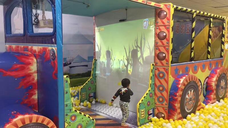 Best interactive projection games for kids theme park