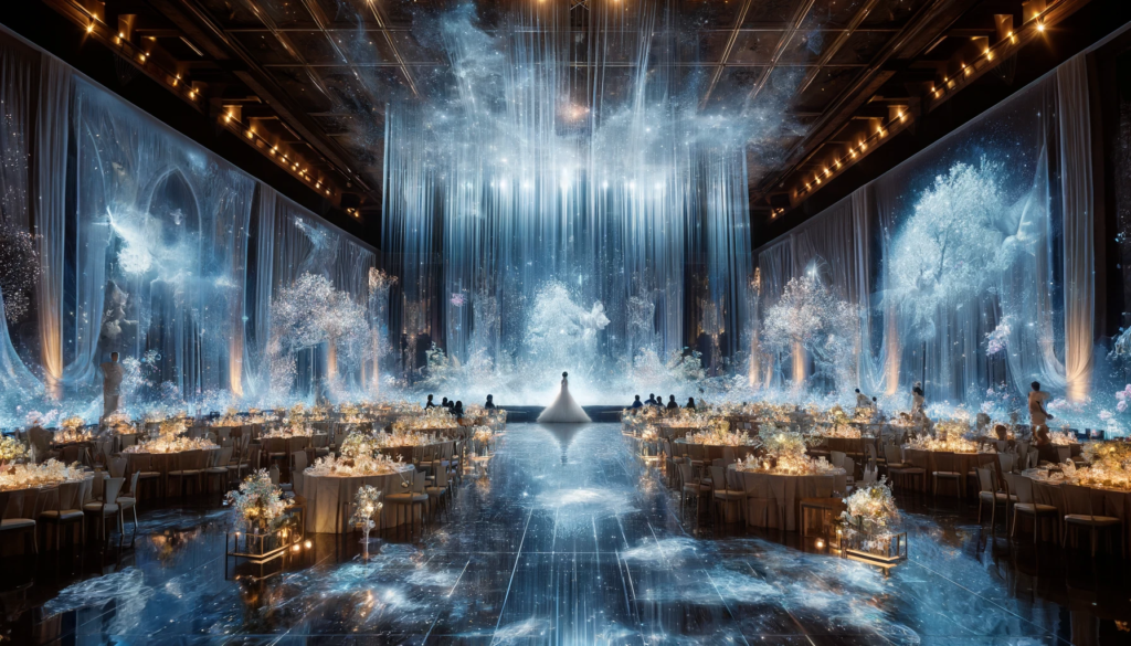 Can Hologram Technology Make Your Wedding Uniquely Immersive? Explore Hologram Wedding Ideas with Projection Software
