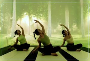 best projector system for yoga and pilates custom 3D art projection for yoga studios