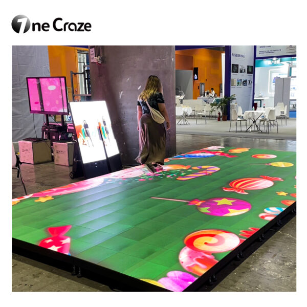 Multi-sport compatibility of interactive floor projection games