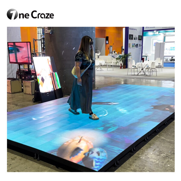 Interactive LED floor games supplier