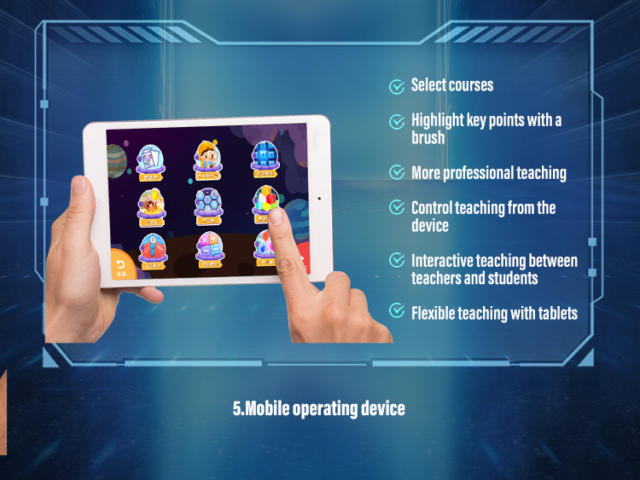 Innovative teaching tools: interactive wall projectors

