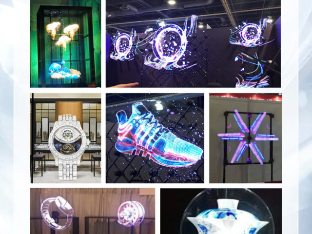 Factory direct 3D hologram LED fan best price