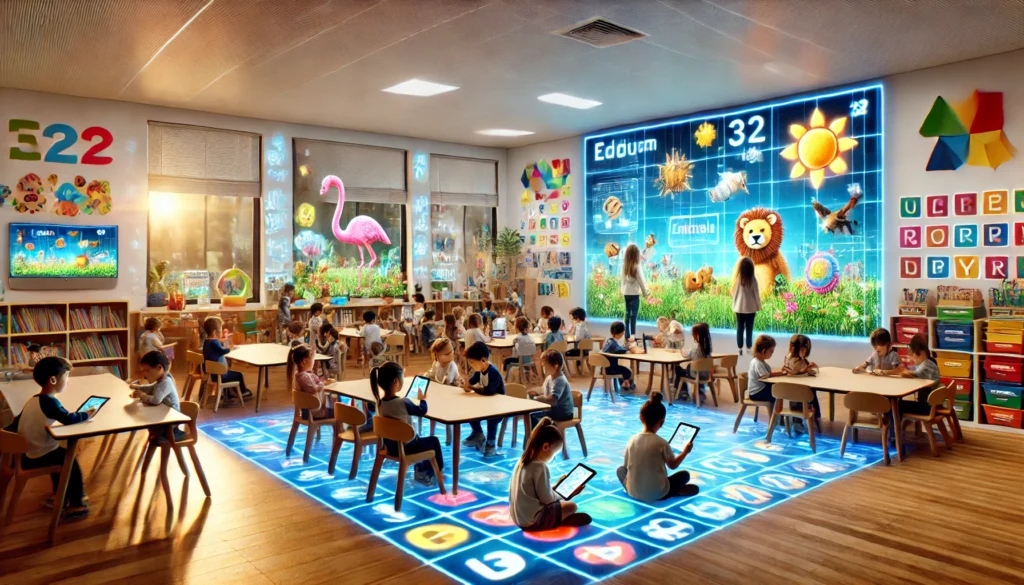 How Can Immersive Kindergarten Digital Education Projection Technology Revolutionize Learning?