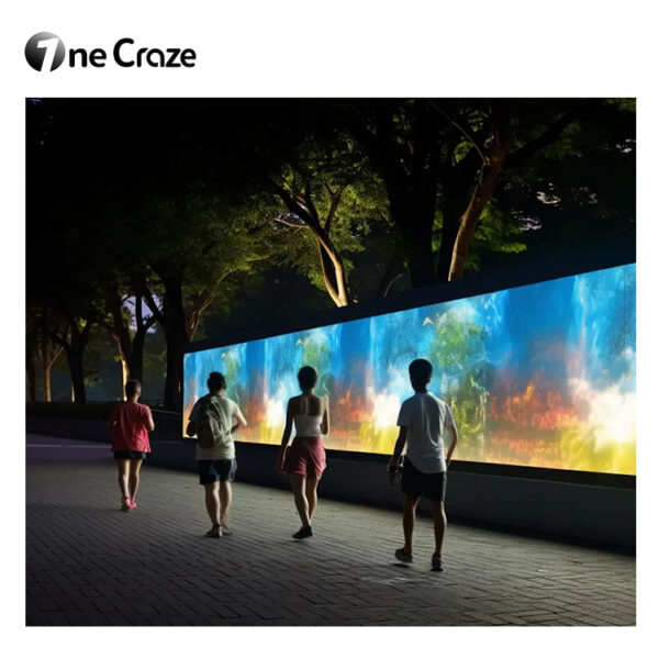 Interactive wall systems for outdoor running suppliers