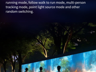 Interactive sensor wall projectors for running sports (5) Outdoor running sports wall projector prices