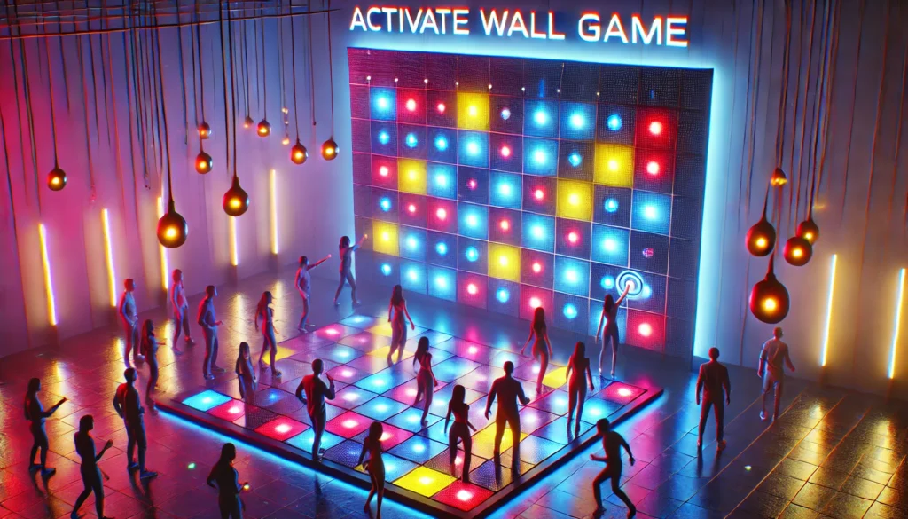 Supplier of Activate Game LED touch screen walls