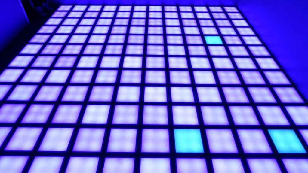 Hottest LED floor tile light systems for events