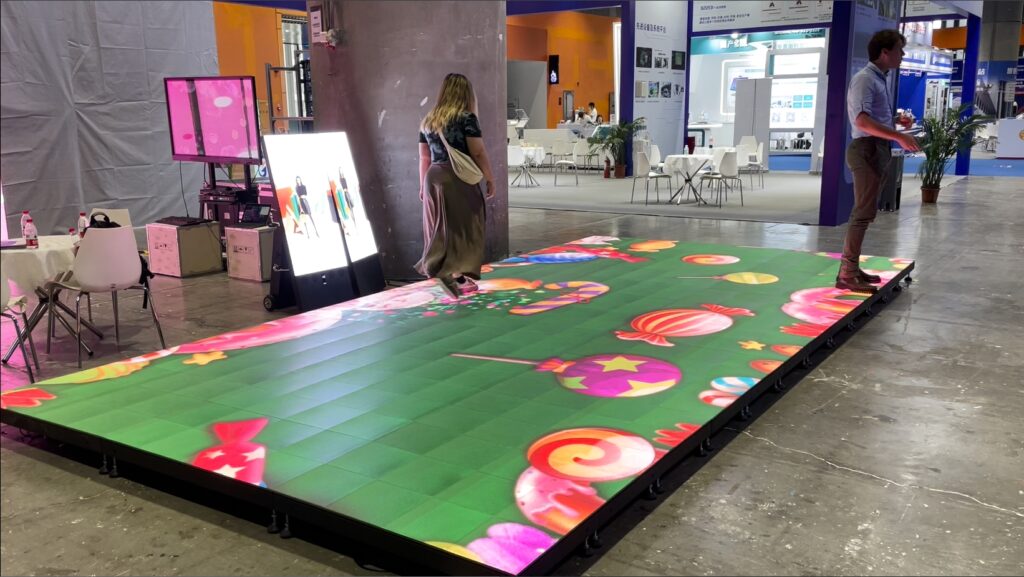 best rolling floor display screen music game supplier