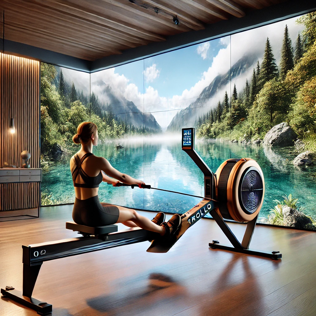 Best sculling simulated oars rowing simulator system