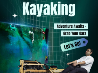 AR single sculler rowing fitness simulator for gyms (5) AR rowing simulation system for fitness studios