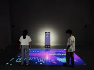 interactive game projector systems for kids entertainment