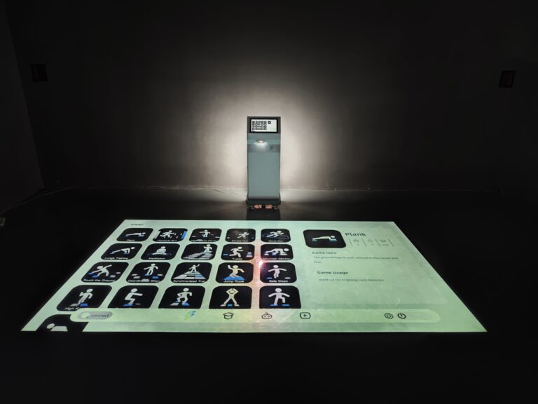 saio interactive floor projector system