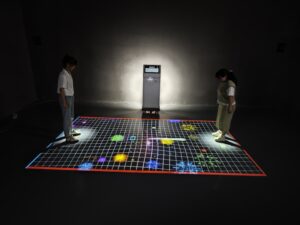 interactive projector on floor for schools