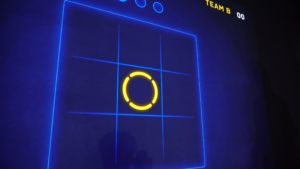 indoor racket tennis and baseball led screen wall game price