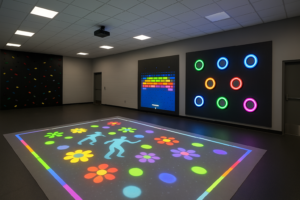 latest gym fitness tech for quarantine zone game areas