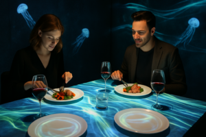 how to create interactive dining experience