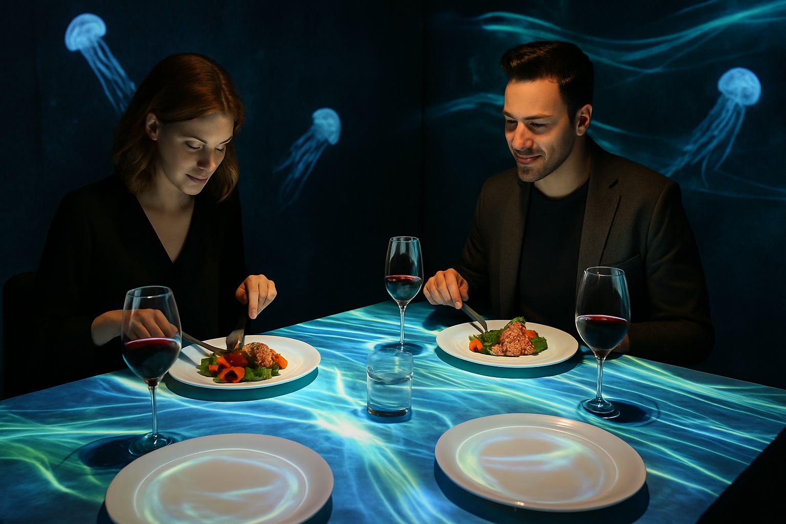 how to create interactive dining experience