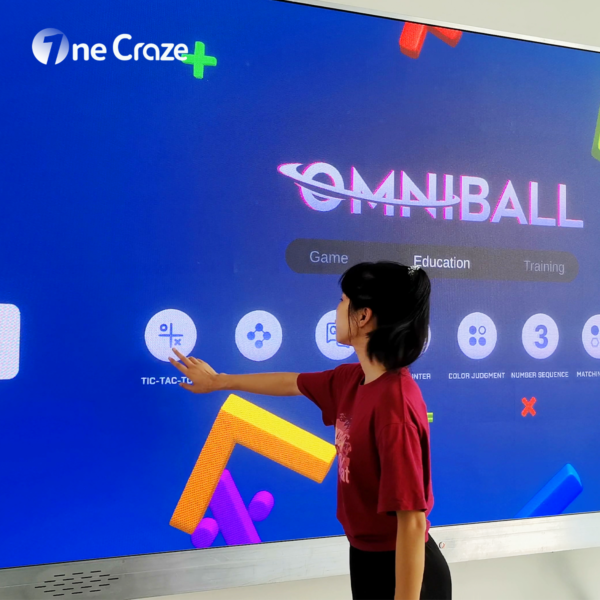 interactive wall sports game software