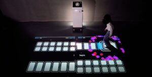 led interactive hopscotch projection supplier
