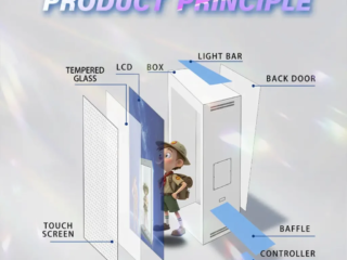 Best factory supplier for AI hologram portrait cabinet