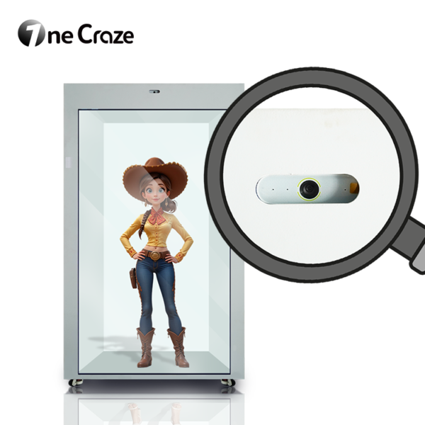 Hottest AI hologram portrait cabinet for sale