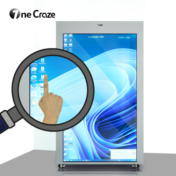 Transparent hologram portrait cabinet manufacturer factory