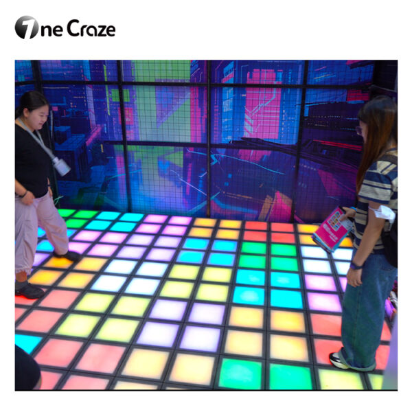 Wholesale LED floor challenge game equipment for corporate team training