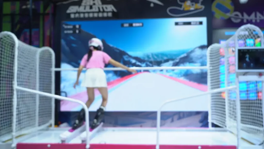 how indoor ski training equipment improves gliding technique
