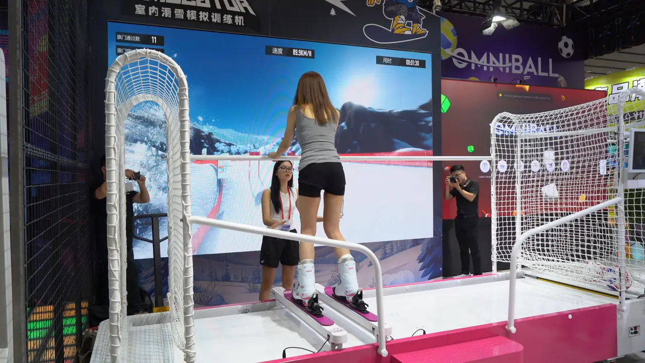 buy indoor snow skiing practice machine