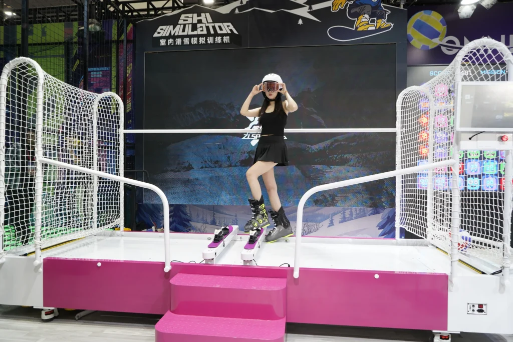indoor ski simulator installation solutions company