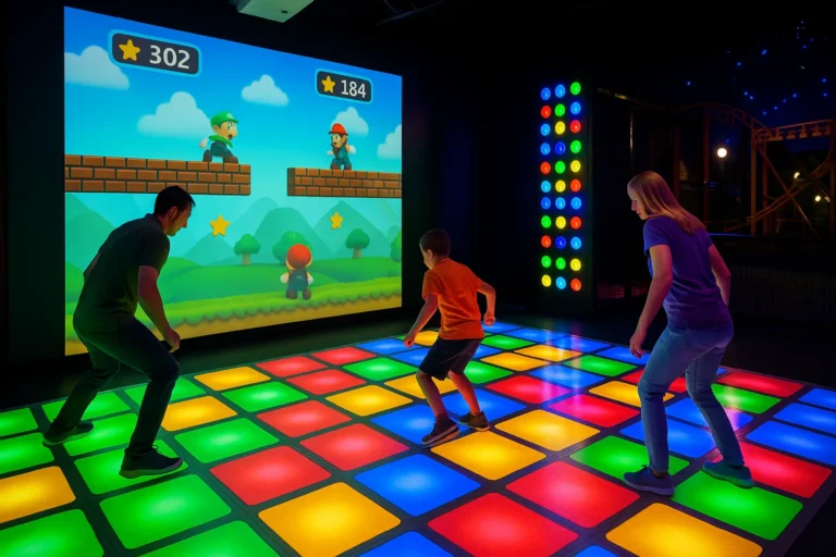 interactive LED grid tile multiplayer physical games price
