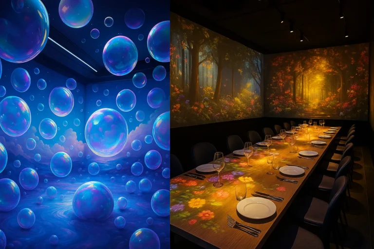 Bubble Planet immersive experience investment analysis