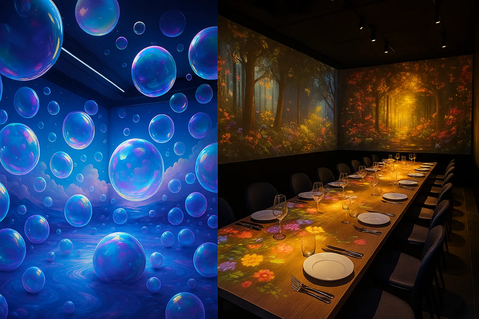 Which Is a Better Investment: Bubble Planet or Immersive Dining Experience?