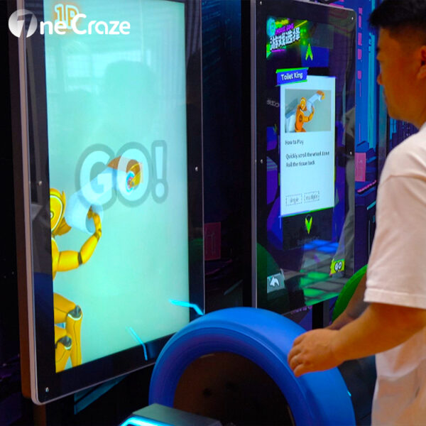 Dual-seat rotating wheel machine installation in amusement park