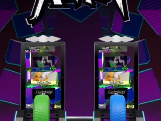 Dual-seat rotating wheel game rolling machine (9) Top view of dual-seat rolling experience machine