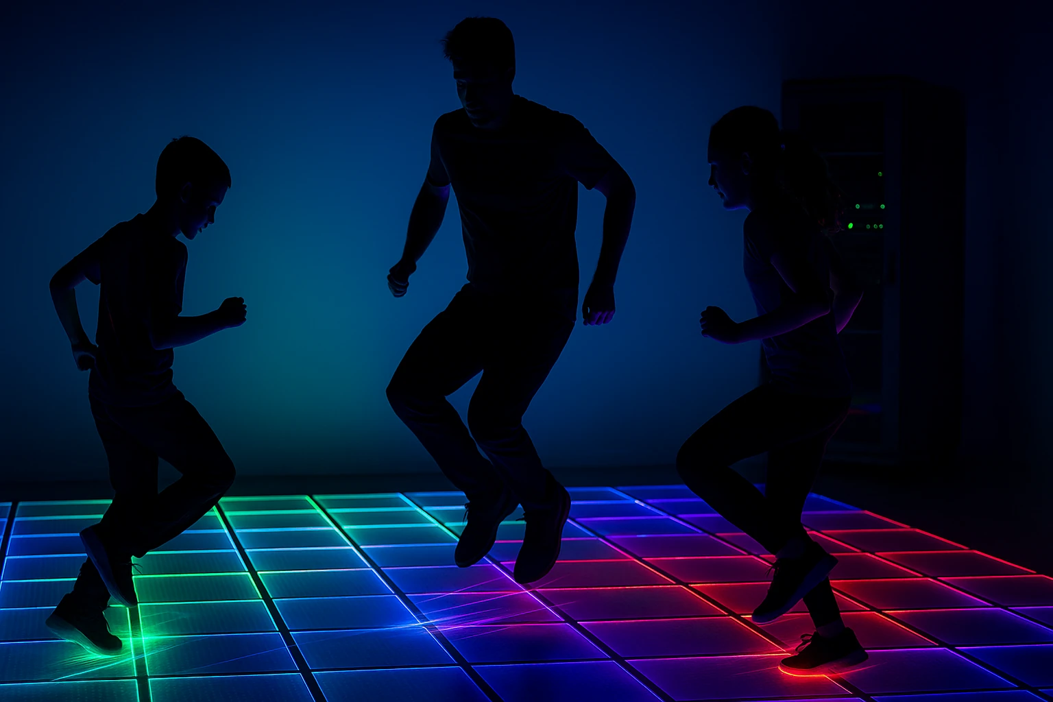 interactive led floor grid touch screen tiles game software development sdk