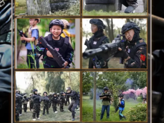 Ultimate laser tag team training set for skill development